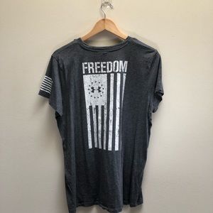 Under Armour Grey Freedom Tee